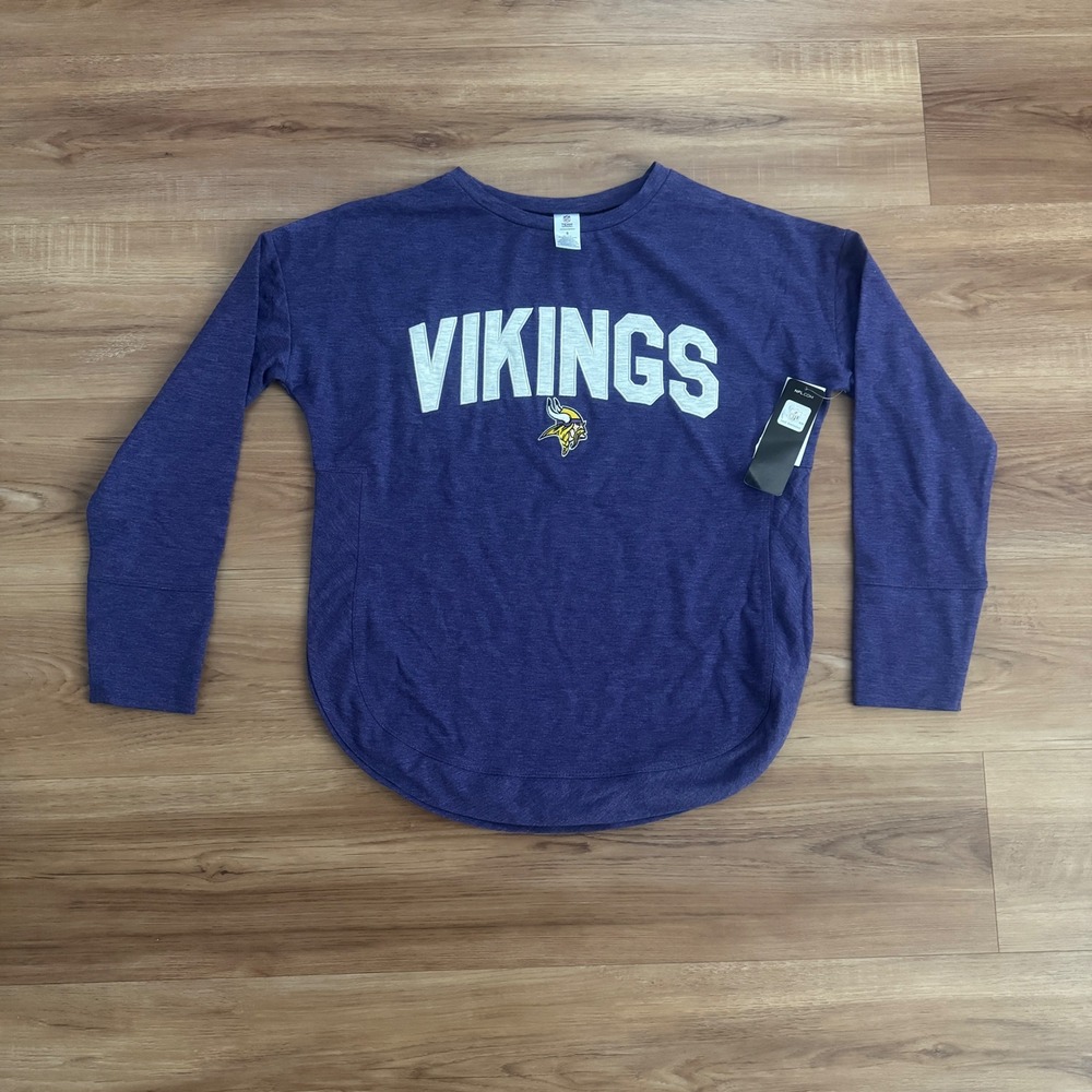 NFL Team Apparel Minnesota Vikings‎ Long Sleeve Top, Women's